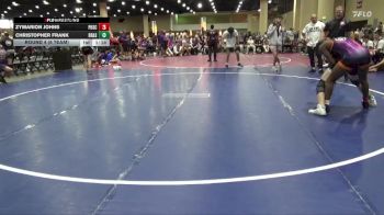144 lbs Round 4 (6 Team) - Christopher Frank, BRAWL Silver vs Zymarion Johns, Powerhouse