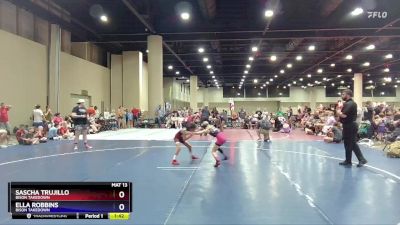 70 lbs Round 1 - Ella Robbins, Bison Takedown vs Sascha Trujillo, Bison Takedown