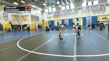 126 White 1st Place Match - KALEB RODRIGUEZ, Cypress Creek H S vs Jared Alvarez, Celebration