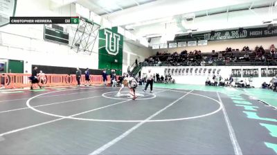 132 lbs Cons. Round 3 - Cristopher Herrera, Carter vs Jayden Mercado, Glendora