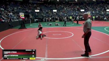 60 lbs Semifinal - Brock Bowman, TLWA vs Parker Stroh, NWW2