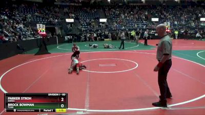 60 lbs Semifinal - Brock Bowman, TLWA vs Parker Stroh, NWW2