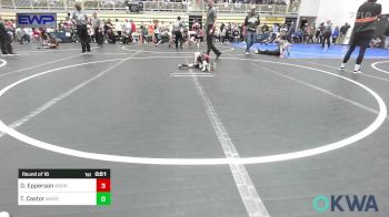 45 lbs Round Of 16 - Drew Epperson, Morrison Takedown Club vs Trek Castor, Woodward Youth Wrestling