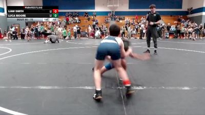 75 lbs Round 4 - Luca Moore, Legacy Elite Wrestling Club vs Liam Smith, Grizzlies Wrestling Club
