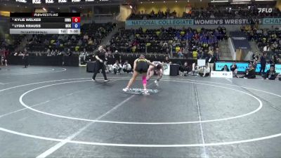 180 lbs Quarterfinal - Kylie Welker, Iowa vs Lydia Krauss, McKendree University