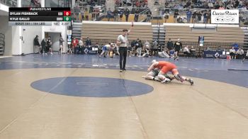 184 lbs Round Of 16 - Dylan Fishback, Ohio State vs Kyle Gallo, Unrostered - Funky Monkey