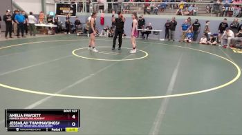 155 lbs Round 3 - Amelia Fawcett, Pioneer Grappling Academy vs Jessailah Thammavongsa, Avalanche Wrestling Association