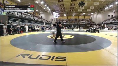 113 lbs Round Of 16 - Liam Davis, Lake Highland Prep vs Jonathan Toriello, Nmh