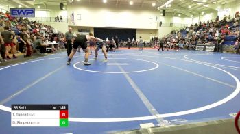 195 lbs Rr Rnd 1 - Trey Tunnell, Keystone Kids Wrestling Club vs Drew Simpson, Roland Youth League Wrestling