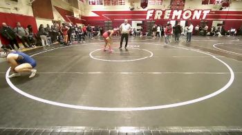140 lbs Cons. Round 4 - Samiah Seymore, American vs Khloe Meisenbach, South San Francisco H S