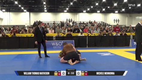 Michele Mennonna vs William Thomas Matheson 2025 World IBJJF Jiu-Jitsu No-Gi Championship