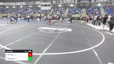 120 lbs Round Of 32 - Rene Torres, Victory WC vs Colin George, Chatfield WC