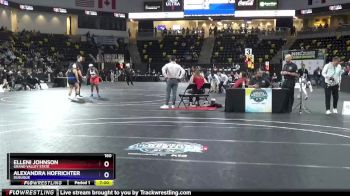 160 lbs Cons. Round 5 - Elleni Johnson, Grand Valley State vs Alexandra Hofrichter, Dubuque