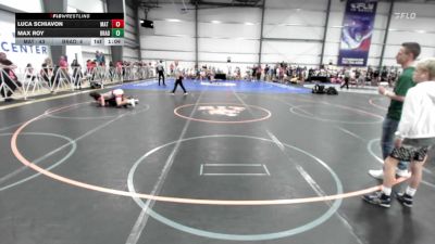 127 lbs Rr Rnd 1 - Luca Schiavon, Mat Warriors Yellow vs Max Roy, Brady Strong