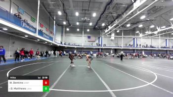 141 lbs Consi Of 8 #2 - Wynton Denkins, Campbell University vs Devin Matthews, Long Island U