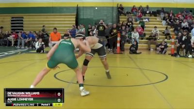 175 lbs Cons. Round 2 - De`vaughn Williams, Washington (massilon) vs Augie Lohmeyer, Clay