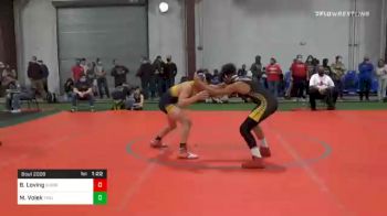 128 lbs Prelims - Bryson Loving, Moorestown vs Michael Volek, Triumph