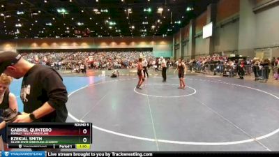 132-145 lbs Round 5 - Ezekial Smith, Silver State Wrestling Academy vs Gabriel Quintero, Fernley Youth Wrestling