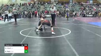 95 lbs Round Of 16 - Adam Lloyd, Prescott Valley Bighorns vs Brian Peck, Yuba Sutter Combat