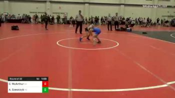 75 lbs Prelims - Cooper McArthur, GA vs Aidan Szewczyk, NC