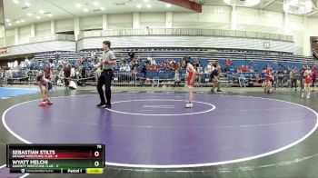 75 lbs Round 5 (6 Team) - Brendon Curren, Dragon Wrestling Club vs Wyatt Melchi, Garrett Wrestling Club