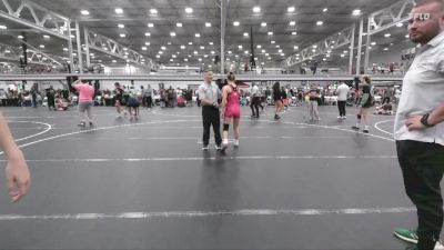 110 lbs Round 5 (6 Team) - ADRIANNA YODICE, FIWC Sassy Lassies Angels vs McKenzie Hodak, PA West White