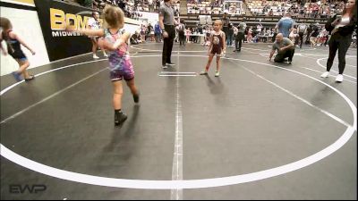 43-46 lbs Rr Rnd 3 - Riley Tarwater, Eufaula Ironheads Wrestling Club vs Raygen Bryant, Prime Wrestling