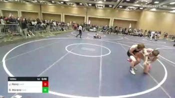 145 lbs Consi Of 8 #1 - Jon Paino, Chaparral HS vs Dylan Moreno, Chino WC
