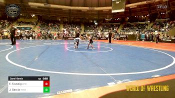 46 lbs Consolation - Ezra Taussig, Greater Heights Wrestling vs Jax Garcia, TNWC