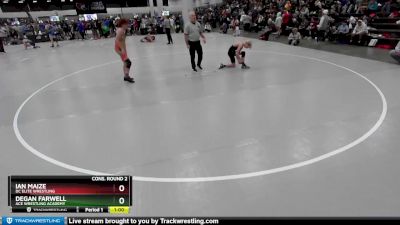 106 lbs Cons. Round 2 - Ian Maize, DC Elite Wrestling vs Degan Farwell, Ace Wrestling Academy