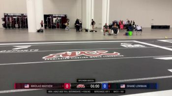 Nikolas Mayhew vs Shane Lowman 2025 ADCC Louisville Open