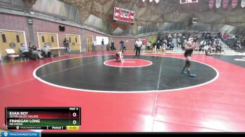 141 lbs Semifinal - Finnegan Long, Rio Hondo vs Evan Roy, Victor Valley College