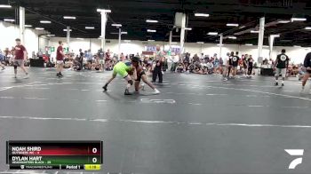 138 lbs Round 4 (6 Team) - Noah Shird, Outsiders WC vs Dylan Hart, Headhunters Black