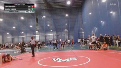 150 lbs Consi Of 8 #1 - Owen Burns, Black Sheep WC vs Justin D`Arce, Prime Wrestling Club