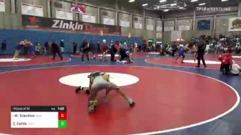 107 lbs Round Of 16 - Marcus Tolentino, Northview vs Zeth Cerda, Hoover