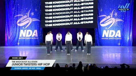 The Knockout All-Stars - Junior Twisters Hip Hop [2025 Junior - Hip Hop - Small Day 1] 2025 NDA All-Star National Championship