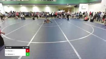 55 lbs Consi Of 8 #2 - Knox Chavez, CO vs Benex Velasco, NC