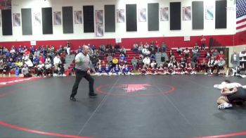 165 lbs 1st Place Match - Gavin Gerbracht, Dike-New Hartford vs Colin Sesker, Clarion-Goldfield-Dows