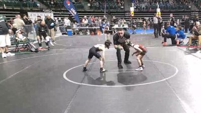 45 lbs Round Of 32 - Roman Dubkovetskyi, Red Nose vs Hunter Mongan, Clearview