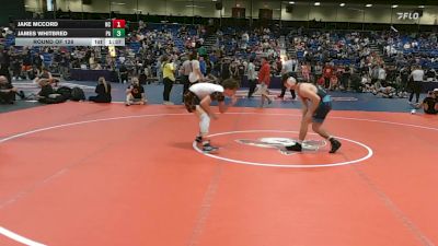 157 lbs Round Of 128 - Jake McCord, NC vs James Whitbred, PA