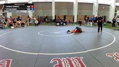 115 lbs Cons. Semis - Chance Shirley, Washington vs Stylin Ranis, Hawaii