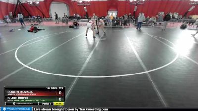 175 lbs Cons. Round 3 - Robert Kovacic, Askren Wrestling Academy vs Blake Brickl, River Valley Youth Wrestling Club