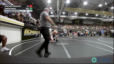 119 lbs Consi Of 8 #2 - Jonathan Amezquita, Elgin Wrestling vs Jordon Inman, Red Ryder Wrestling Club
