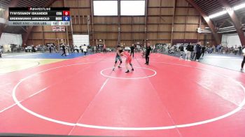 152A lbs 7th Place - Tynystanov Iskander, Kyrgyzstan vs Erdenmunkh Ariunbold, Mongolia