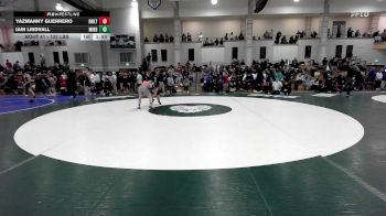 132 lbs Round Of 32 - Yazmanny Guerrero, Brockton vs Iain Lindvall, Middleborough