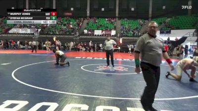 6A 190 lbs Cons. Round 2 - Stefan Mcgraw, Pell City vs Murphy Jones, Hartselle