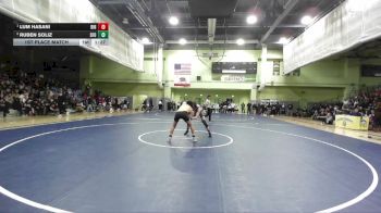 144 lbs 1st Place Match - Lum Hasani, BIRMINGHAM vs Ruben Soliz, SAN FERNANDO