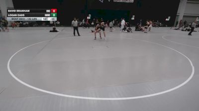 132 lbs Cons. Sub-rd Of 16 - David Branham, RWC vs Logan Eads, Open Mats Wrestling Club