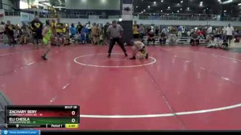 100 lbs Round 7 (8 Team) - Eli Chesla, HEADHUNTERS WC vs Zachary Bery, SCORPIONS FLORIDA WC