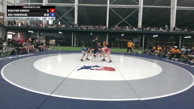 120 lbs Raelynn Kirsch, Florida vs Aya Yoshitake, California Gold